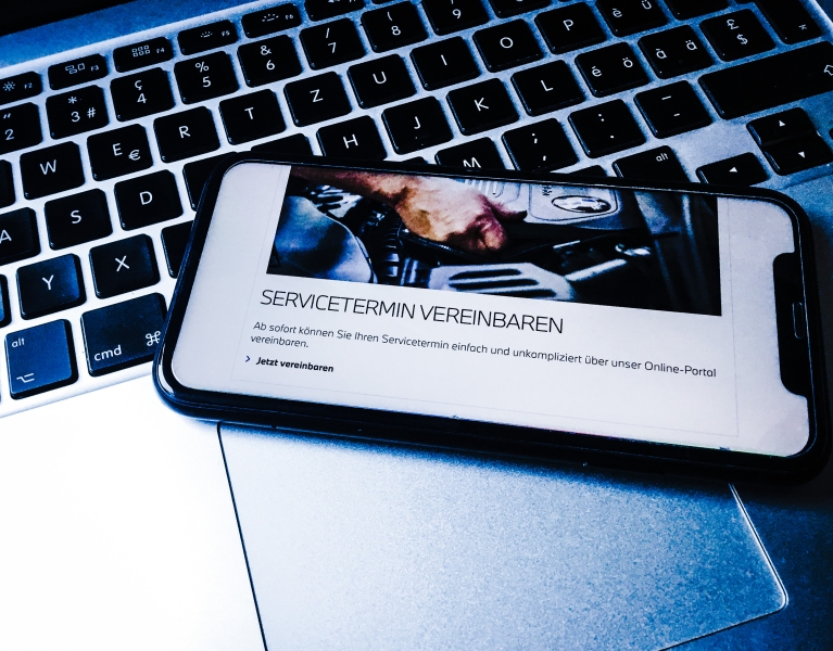 OTV Online Terminvereinbarung Hollenstein AG Aesch BMW