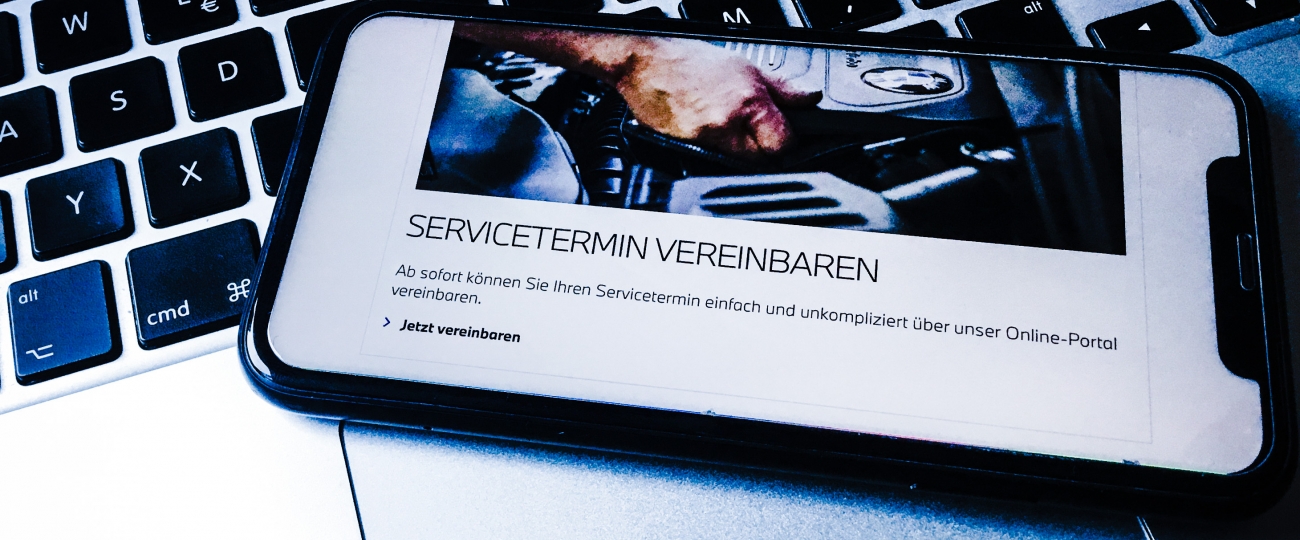 OTV Online Terminvereinbarung Hollenstein AG Aesch BMW